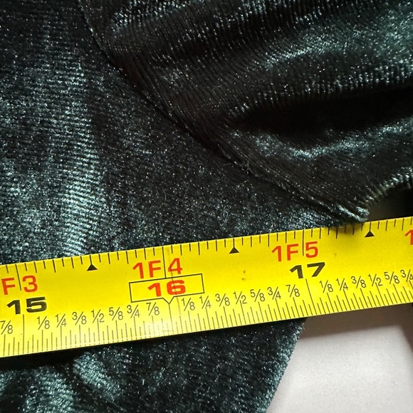 Baltic Born Meghan Velvet Maxi Wrap Dress | Sz XXXL |Deep Green | - Picture 8 of 11